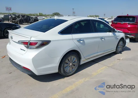2016 Hyundai Sonata Hybrid Se z USA, uszkodzony, nr VIN KMHE24L12GA036395
